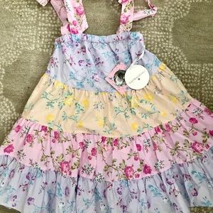 Love Shack Fancy for 🎯 Tie Shoulder Dress